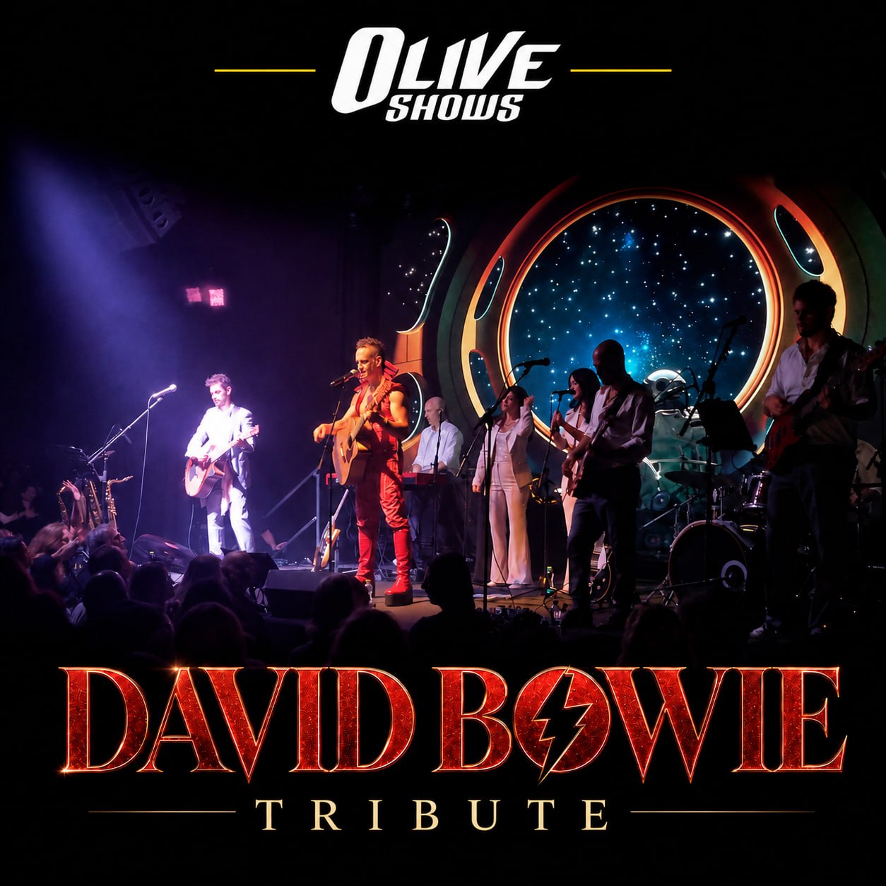 Olive Shows David Bowie tribute poster