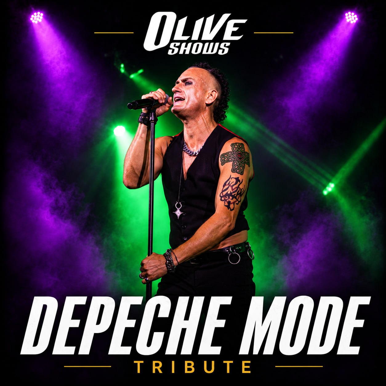 Olive Shows Depeche Mode tribute poster